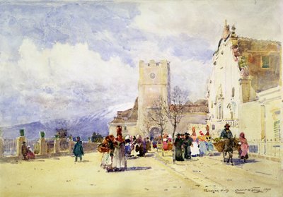 Taormina, Sicily, 1896 by Robert Weir Allan